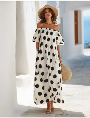 Women's Elegant Polyester Dress