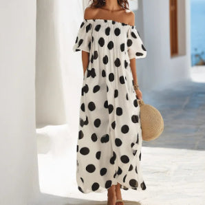 Women's Elegant Polyester Dress